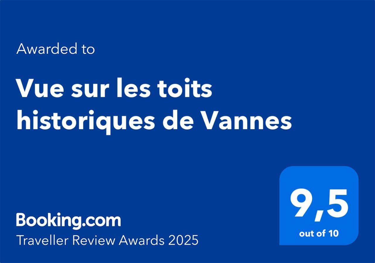 Vue Sur Les Toits Historiques De Vannes Exterior foto